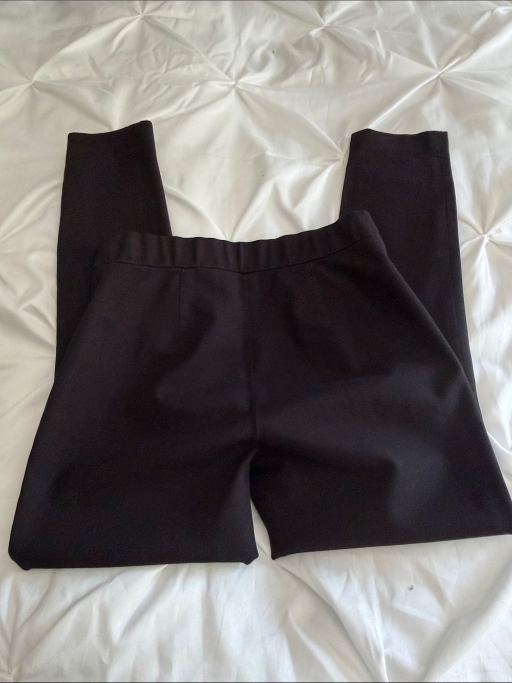 Theory Black Stretch Ponte Pants size 0 - Picture 4 of 8